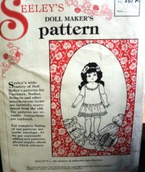 801 SEELEY'S POUTY BILLIE 19'' BOY DOLL PANTS,BLOUSE PATTERN